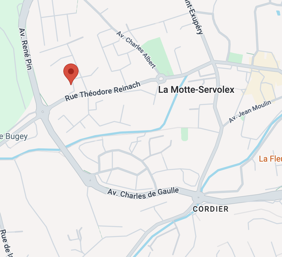 Carte : Salle Les Frondaisons